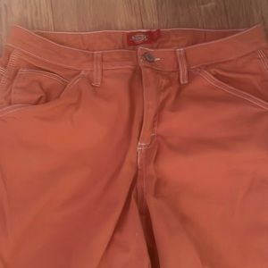 Orange Dickies Baggy Pants
